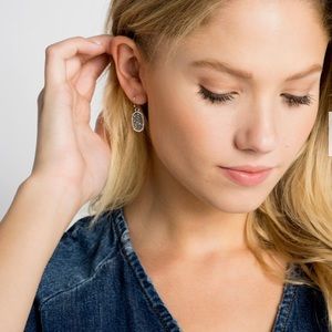 Lee Silver Drop Kendra Scott Earrings